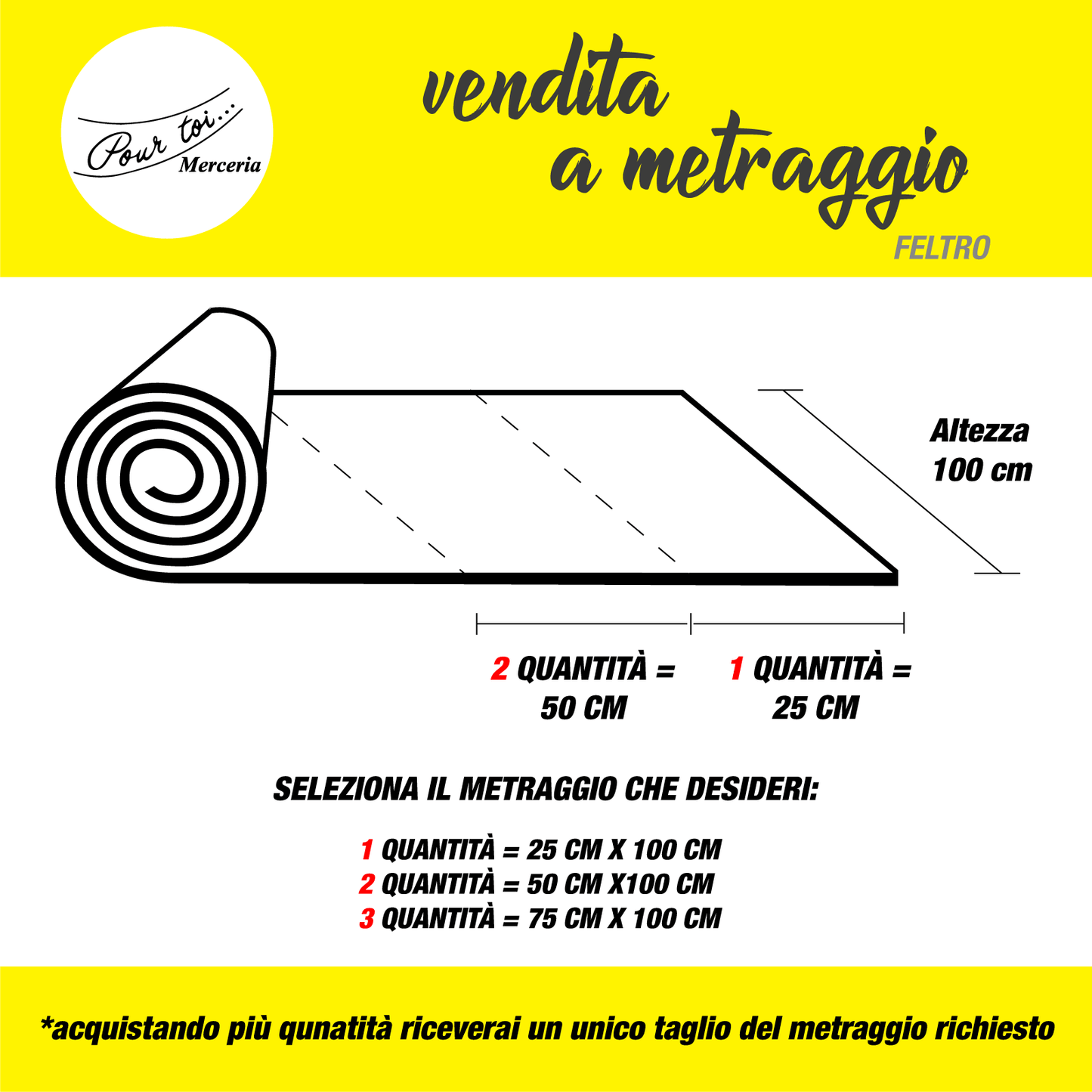 Tessuto Feltro