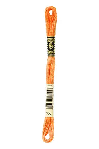 Moulinè DMC Rosso-Giallo-Arancione
