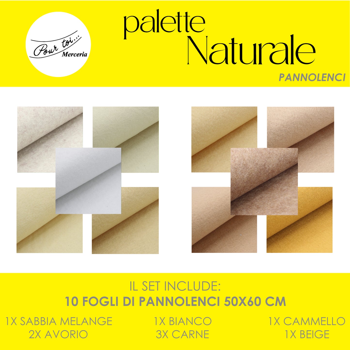 Kit Pannolenci 10 Fogli