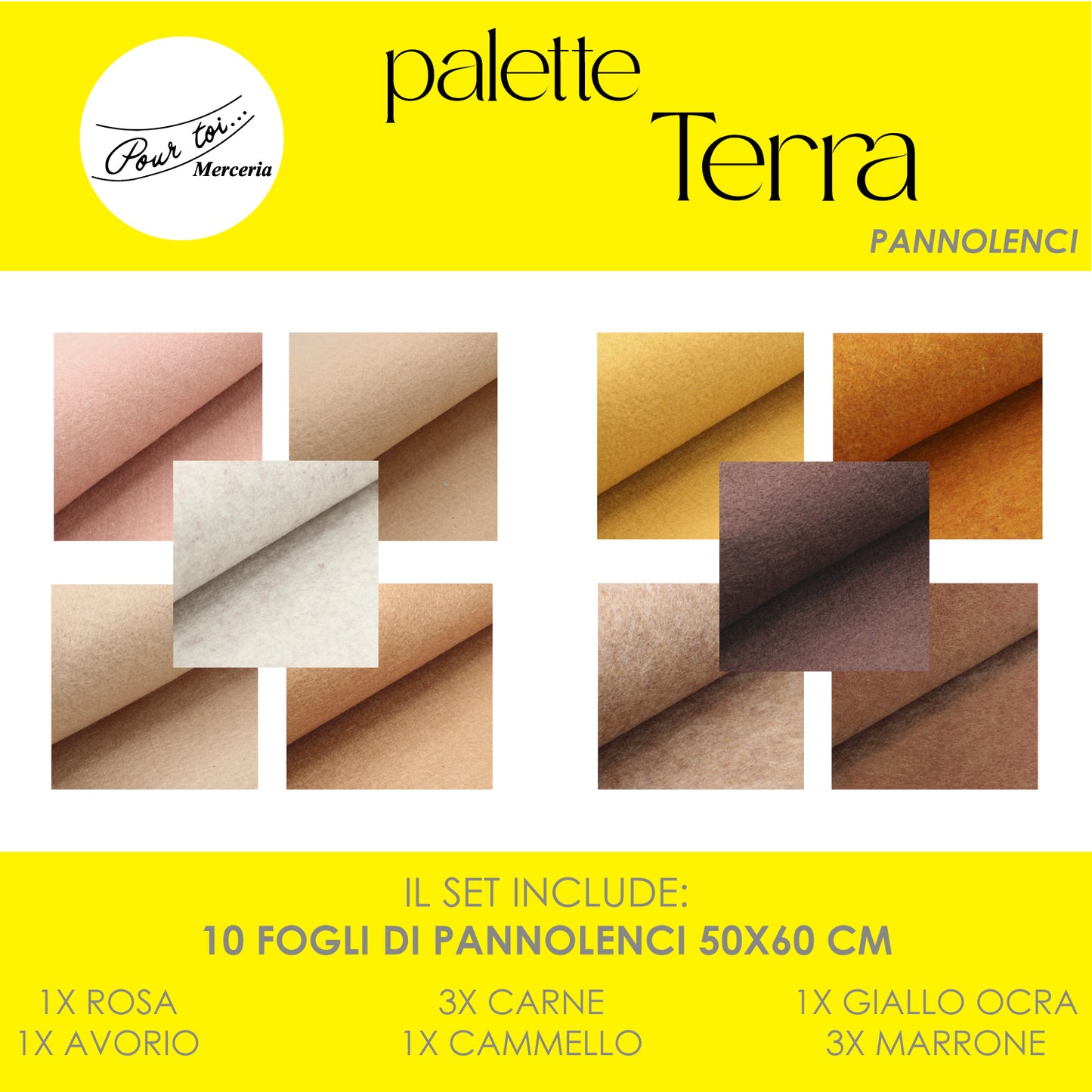 Kit Pannolenci 10 Fogli