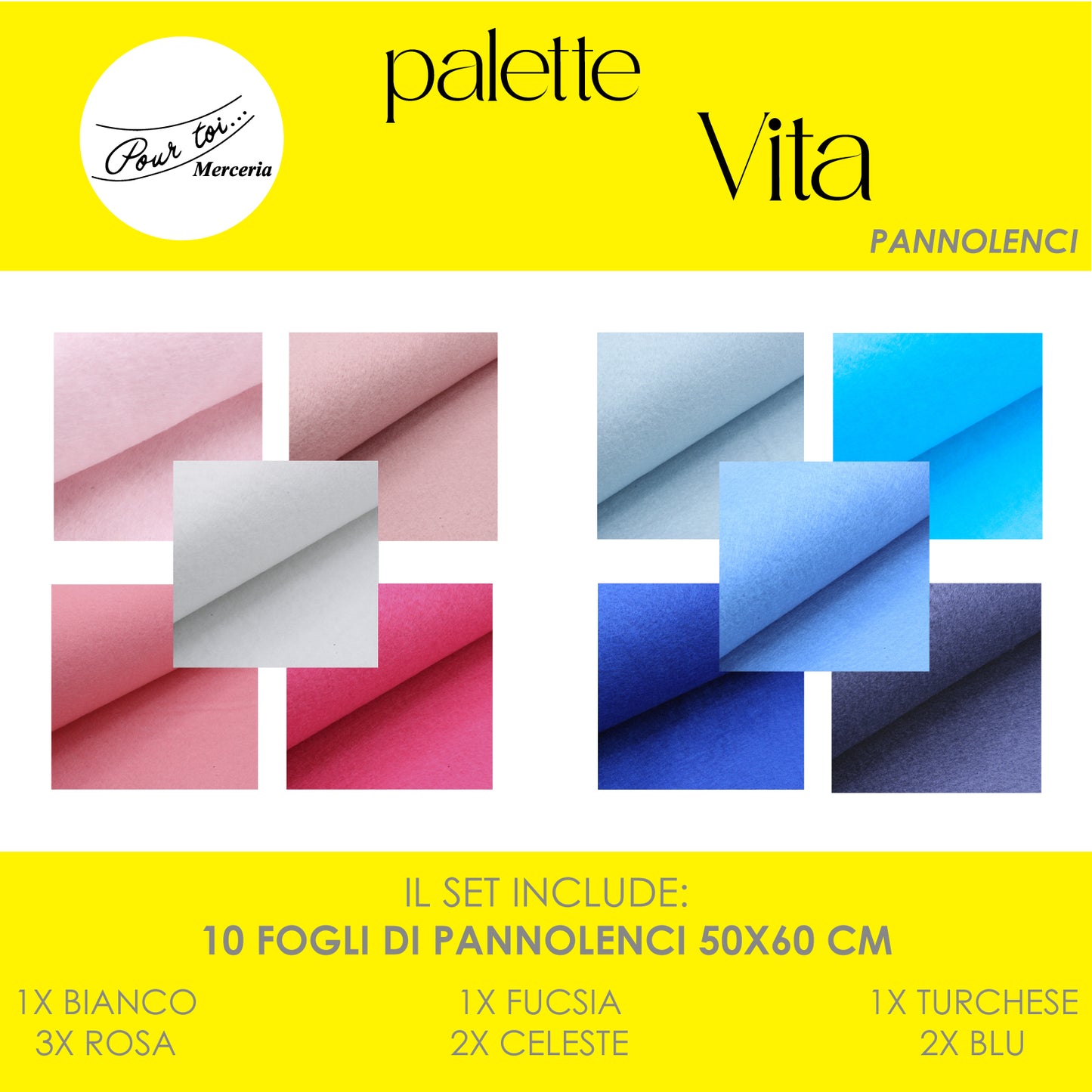 Kit Pannolenci 10 Fogli