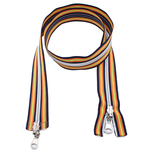 Zip Multicolore Reversibile