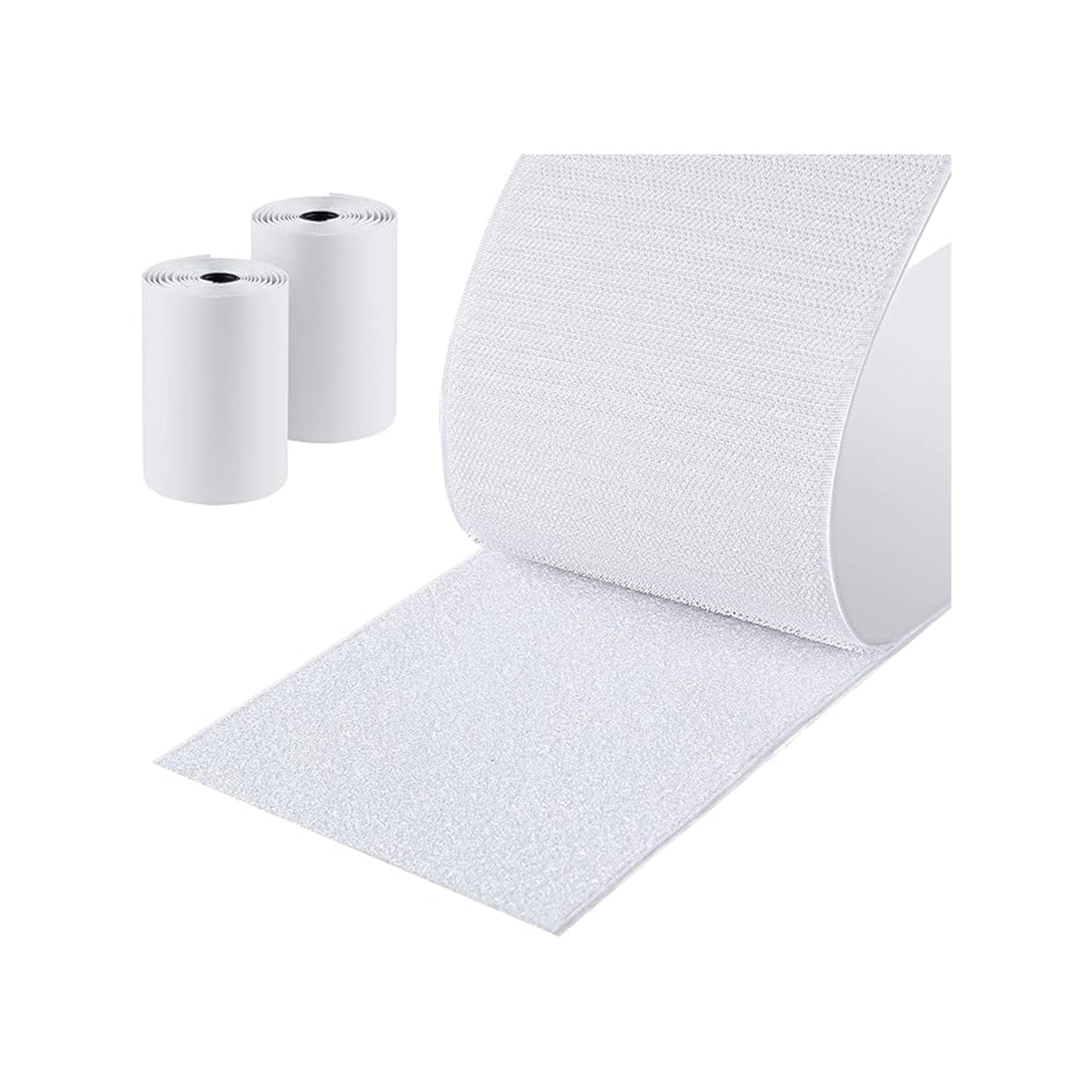 Velcro Adesivo Bianco e Nero 10 Cm