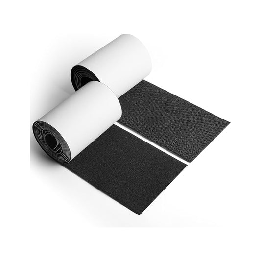 Velcro Adesivo Bianco e Nero 10 Cm
