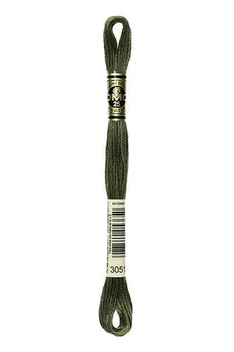 Moulinè DMC Verde-Verde chiaro