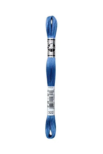 Perlè DMC  Blu - Turchese