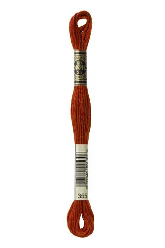 Moulinè DMC Rosso-Giallo-Arancione