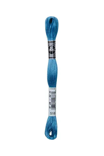 Perlè DMC  Blu - Turchese