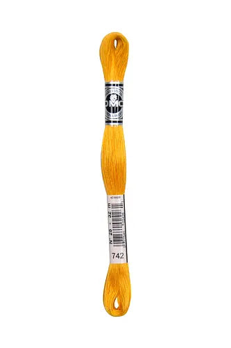 Perlè DMC Rosso - Giallo - Arancione
