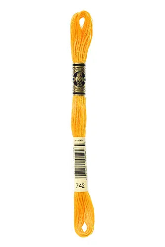 Moulinè DMC Rosso-Giallo-Arancione