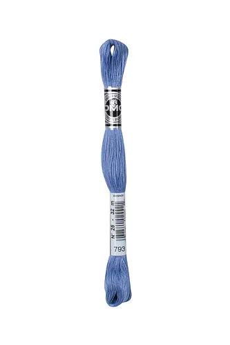 Perlè DMC  Blu - Turchese