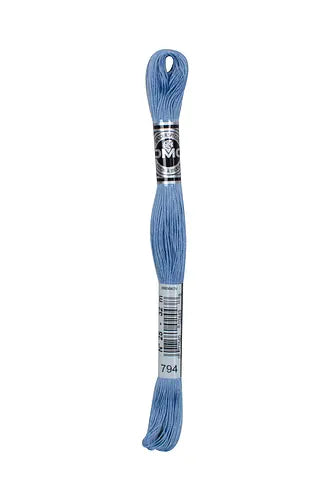 Perlè DMC  Blu - Turchese