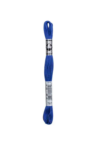 Perlè DMC  Blu - Turchese