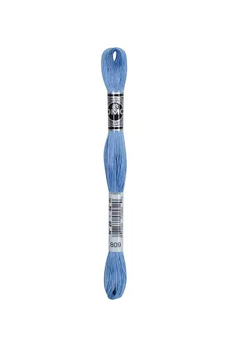 Perlè DMC  Blu - Turchese
