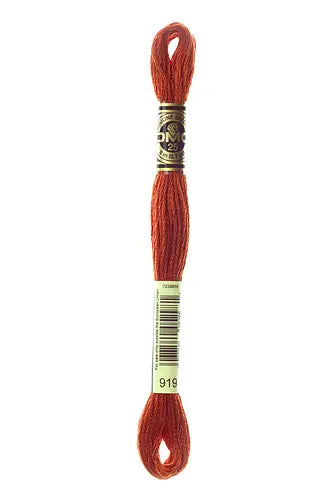 Moulinè DMC Rosso-Giallo-Arancione
