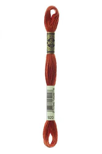 Moulinè DMC Rosso-Giallo-Arancione