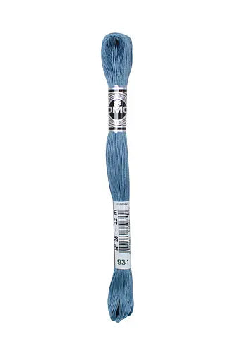 Perlè DMC  Blu - Turchese