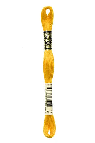 Moulinè DMC Rosso-Giallo-Arancione