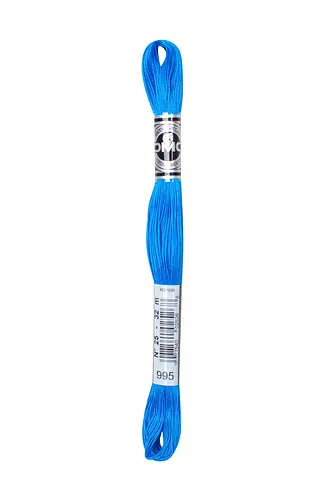 Perlè DMC  Blu - Turchese