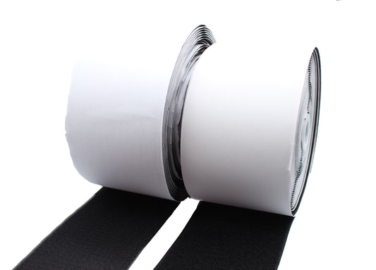 Velcro Adesivo Bianco e Nero 10 Cm