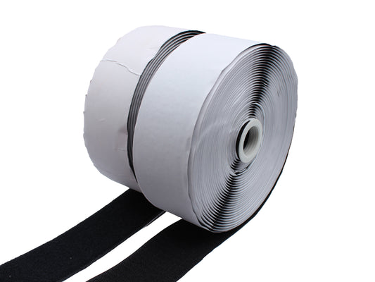 Velcro Adesivo Bianco, Nero e Colorato 5 Cm