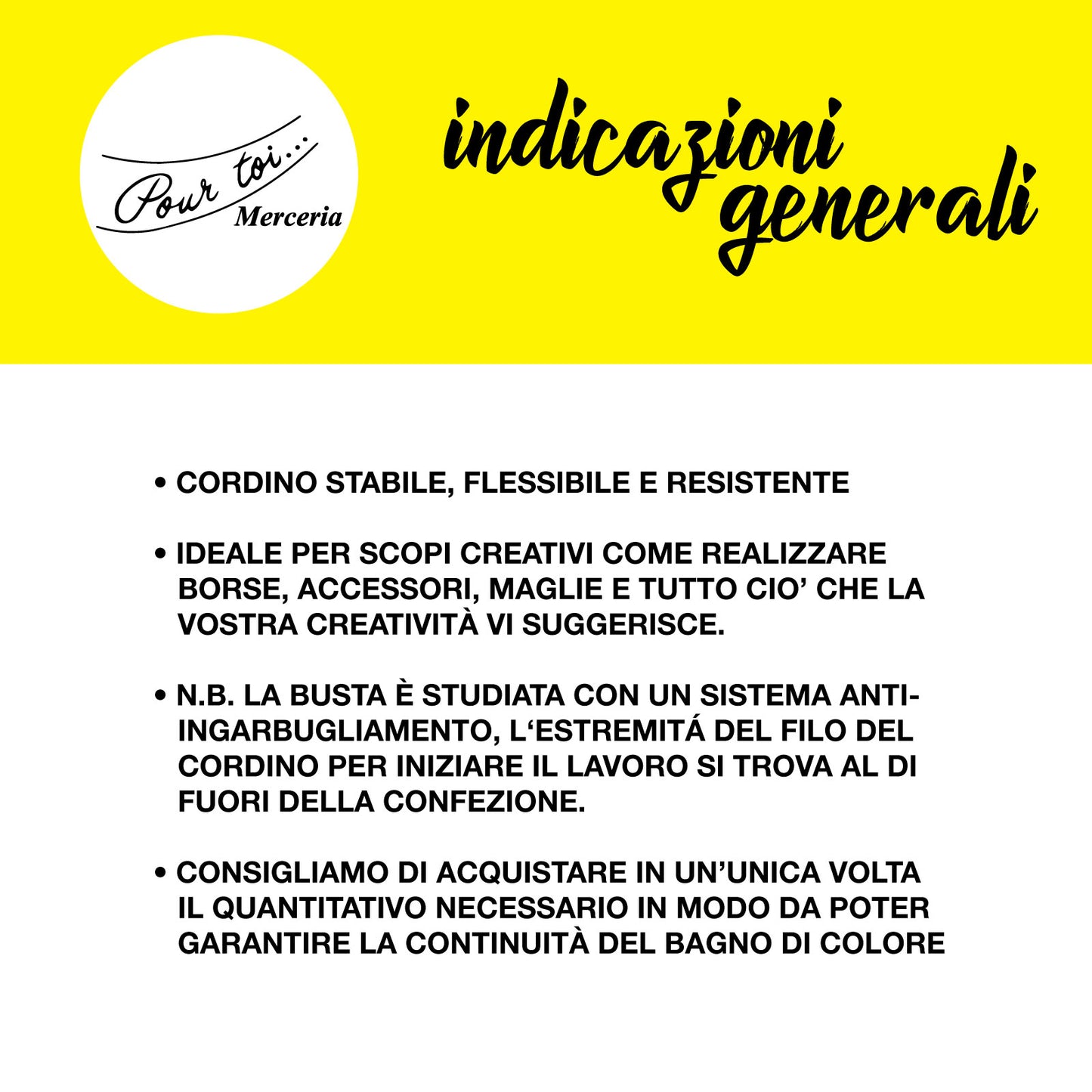 Cordino Cordella Lurex