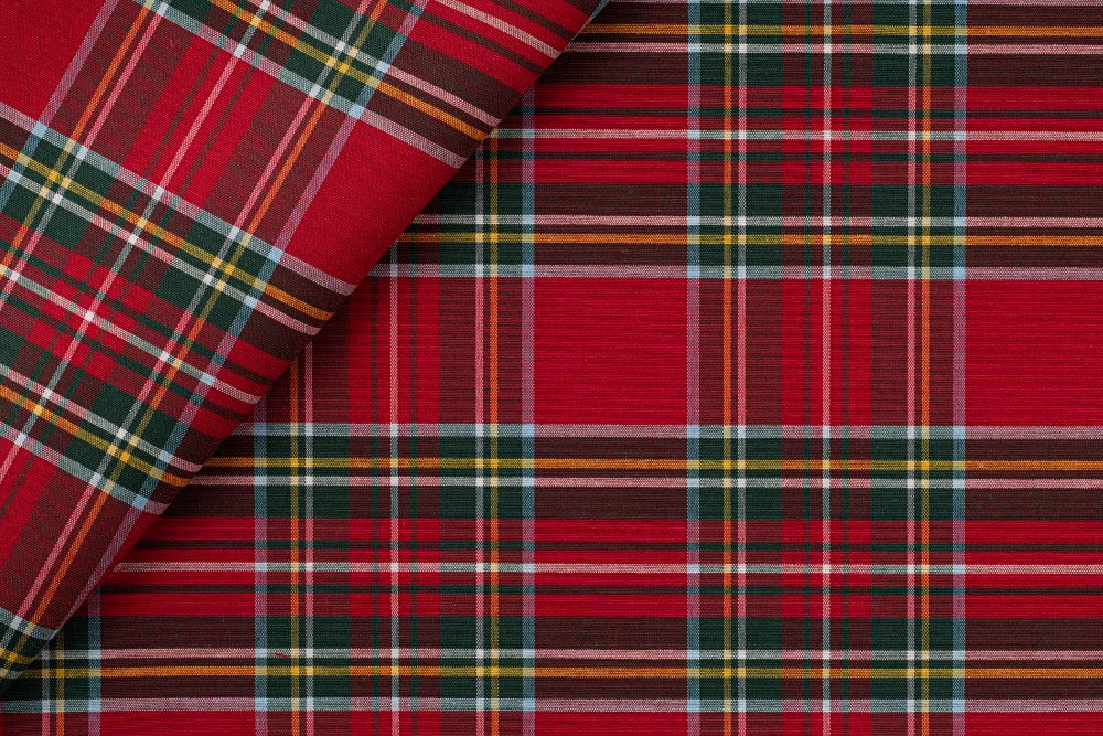 Tessuto Tartan 50x140