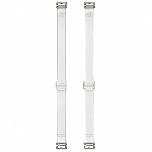 Spalline Trasparenti Con Ganci Metallo