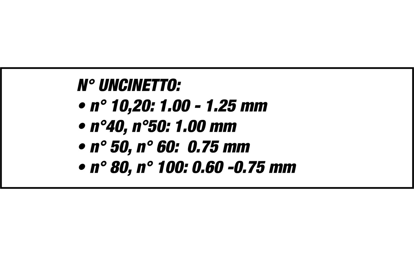 Cordonetto ANCHOR